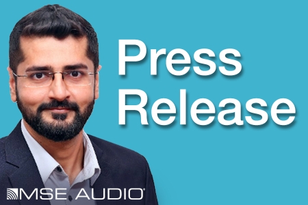 Mitul Soni Joins MSE Audio’s International Sales Team 