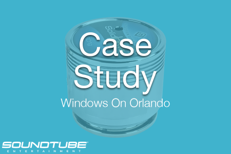 SoundTube's SolidDrive Provides Immersive Audio Experience at Orlando Airport's Windows On Orlando (WOO) Video Feature