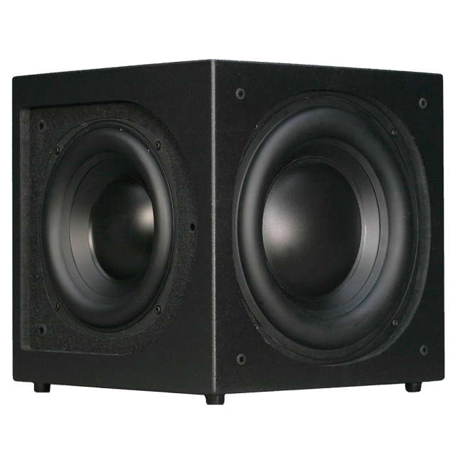 DCB112-SUB - Custom Box Dual 12-inch Subwoofer with built-in amplifier