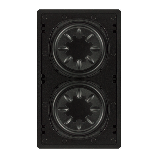 DIW210-SUB - In-Wall Dual 10-inch Subwoofer without built-in amplifier (includes PhaseTech P350 amplifier)